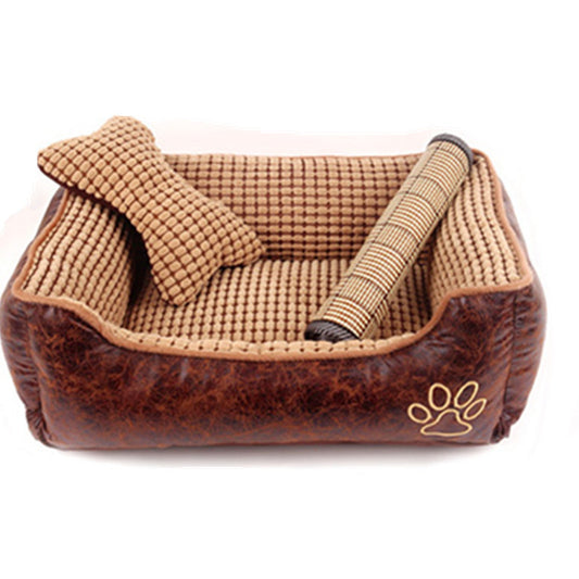 Cozy Kennel Dog Bed – Soft, Supportive Pet Litter for All Sizes