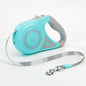 Retractable Dog Leash with Collar & LED Spotlight – For Small & Medium Pets