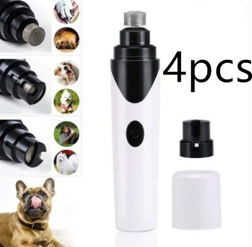 Electric Nail Clippers for Dogs & Cats – Safe & Silent Trimmer