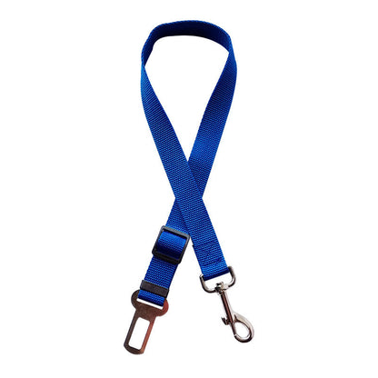 Adjustable Pet Car Seat Belt – Safety Harness Clip for Dogs & Cats