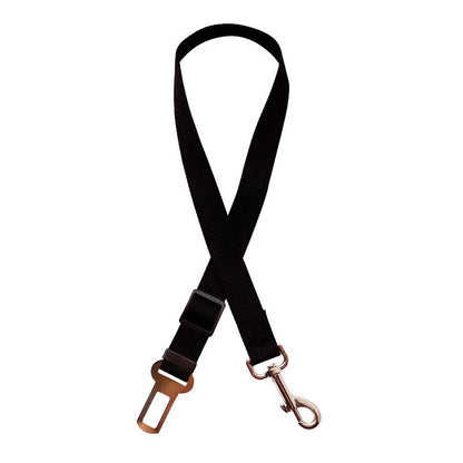 Adjustable Pet Car Seat Belt – Safety Harness Clip for Dogs & Cats