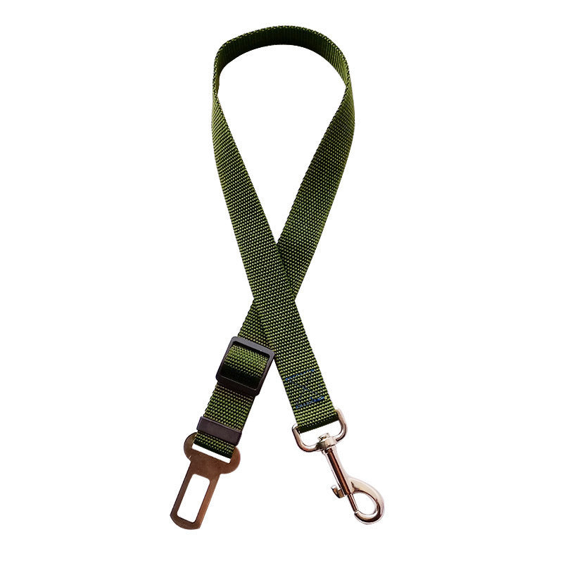 Adjustable Pet Car Seat Belt – Safety Harness Clip for Dogs & Cats