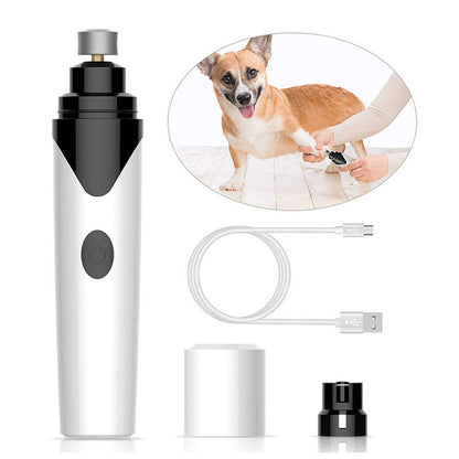Electric Nail Clippers for Dogs & Cats – Safe & Silent Trimmer