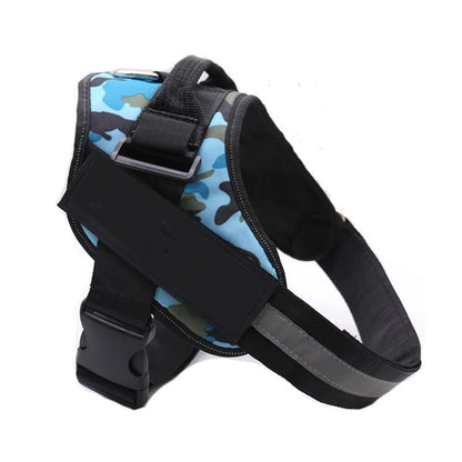 Custom No-Pull Reflective Dog Harness – Adjustable, Breathable Pet Vest