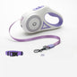 Retractable Dog Leash with Collar & LED Spotlight – For Small & Medium Pets