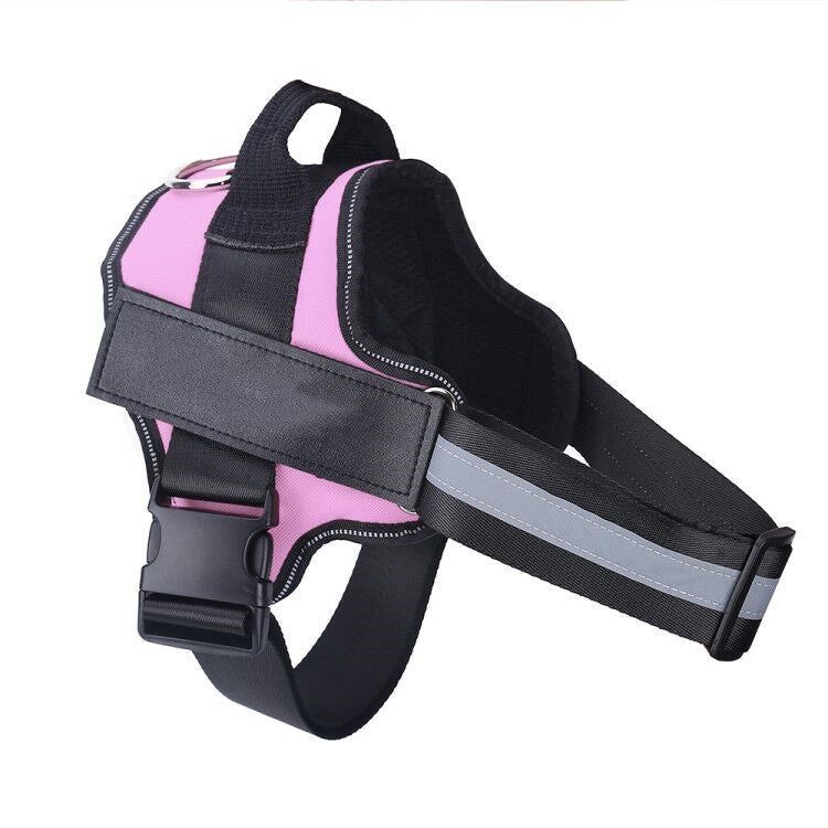 Custom No-Pull Reflective Dog Harness – Adjustable, Breathable Pet Vest