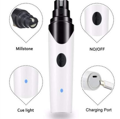 Electric Nail Clippers for Dogs & Cats – Safe & Silent Trimmer