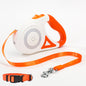 Retractable Dog Leash with Collar & LED Spotlight – For Small & Medium Pets